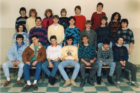 1986 – Klassenfoto Berufsschule